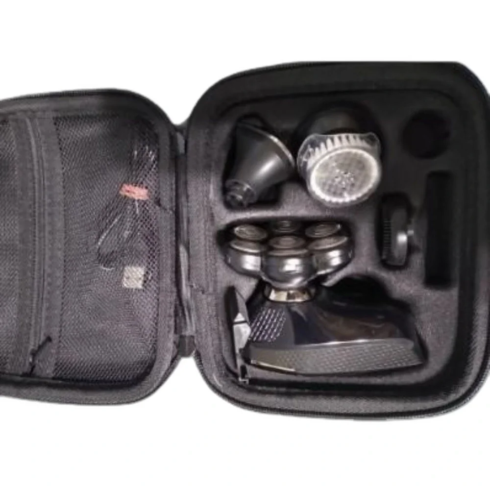 Kensen 7D Head Shaver 5 in 1 Bald Head Shaver for Men Rechargeable Black